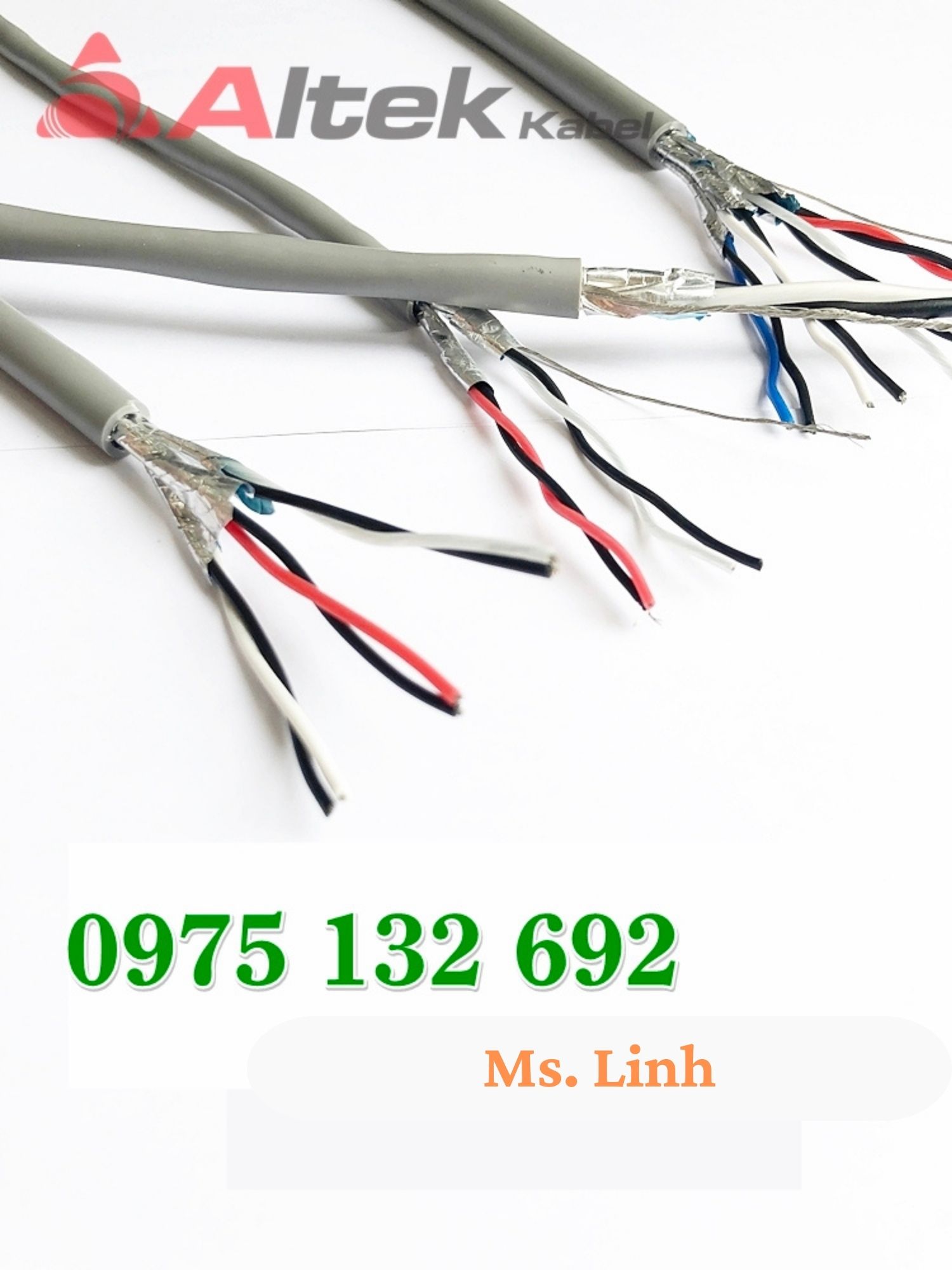 Cáp Tín Hiệu Vặn Xoắn Chống Nhiễu Al Foil ( Altek Kabel )